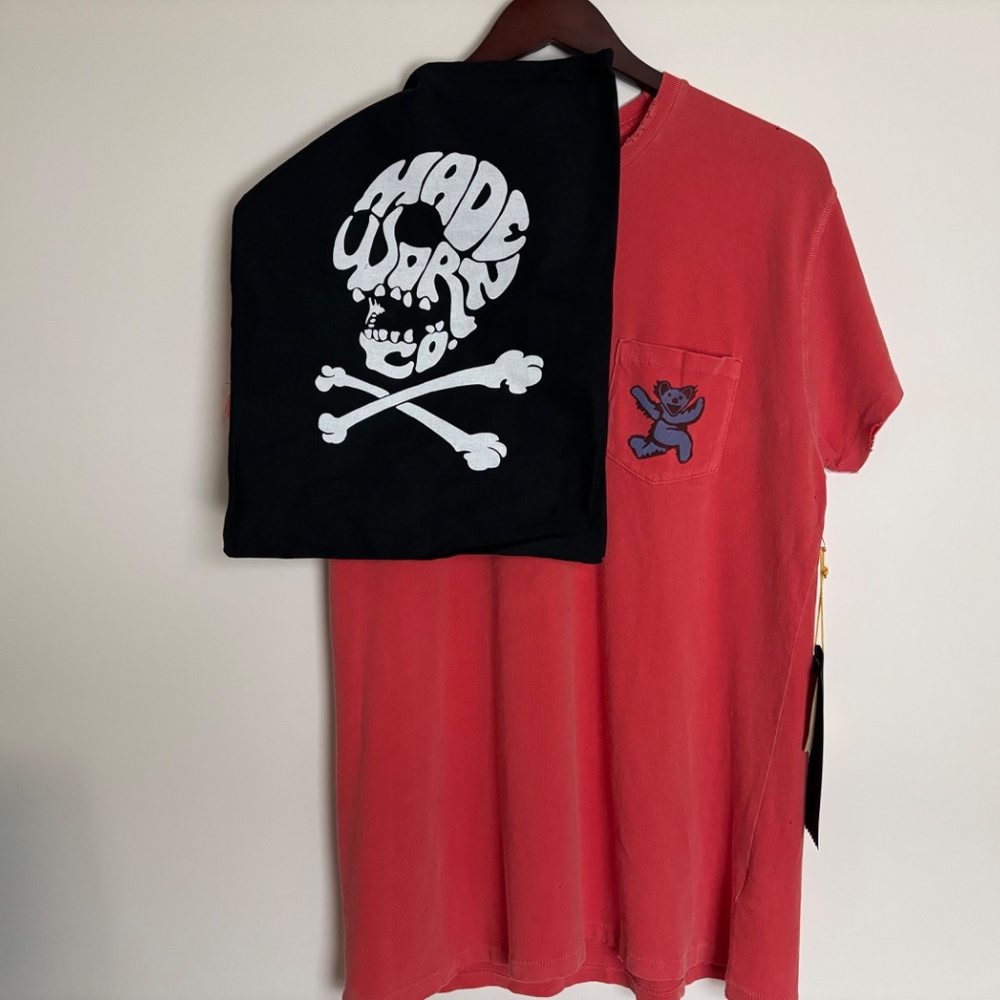 Grateful Dead Tee and OG Made Worn Bag, Unisex - Picture 8 of 9